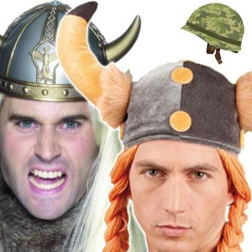Up Helly Aa Viking costume helmets and headwear. Good selection here at Karnival Costumes online party shop