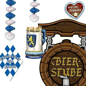 Great selection of Oktoberfest party decorations available here at Karnival Costumes online Oktoberfest party shop