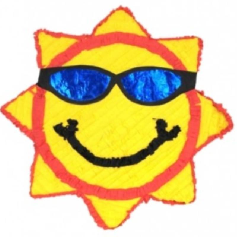 Smiling Summer Sun Character Pinata by Aztec Imports PF118 available here at Karnival Costumes online party shop