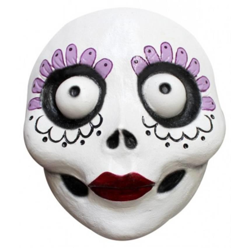 Lady's La Catrina Day of the Dead Mask by Ghoulish Productions R21134 available here at Karnival Costumes online party shop