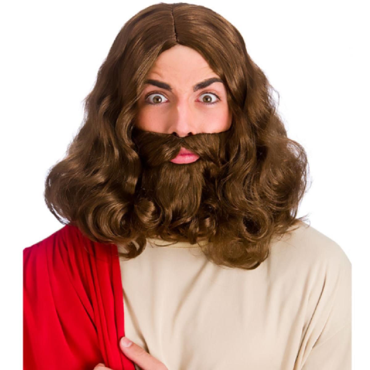Jesus Wig & Beard main image 1