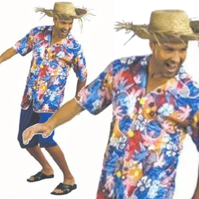 Hawaiian Tourist Fancy Dress Costume 11063 Karnival Costumes