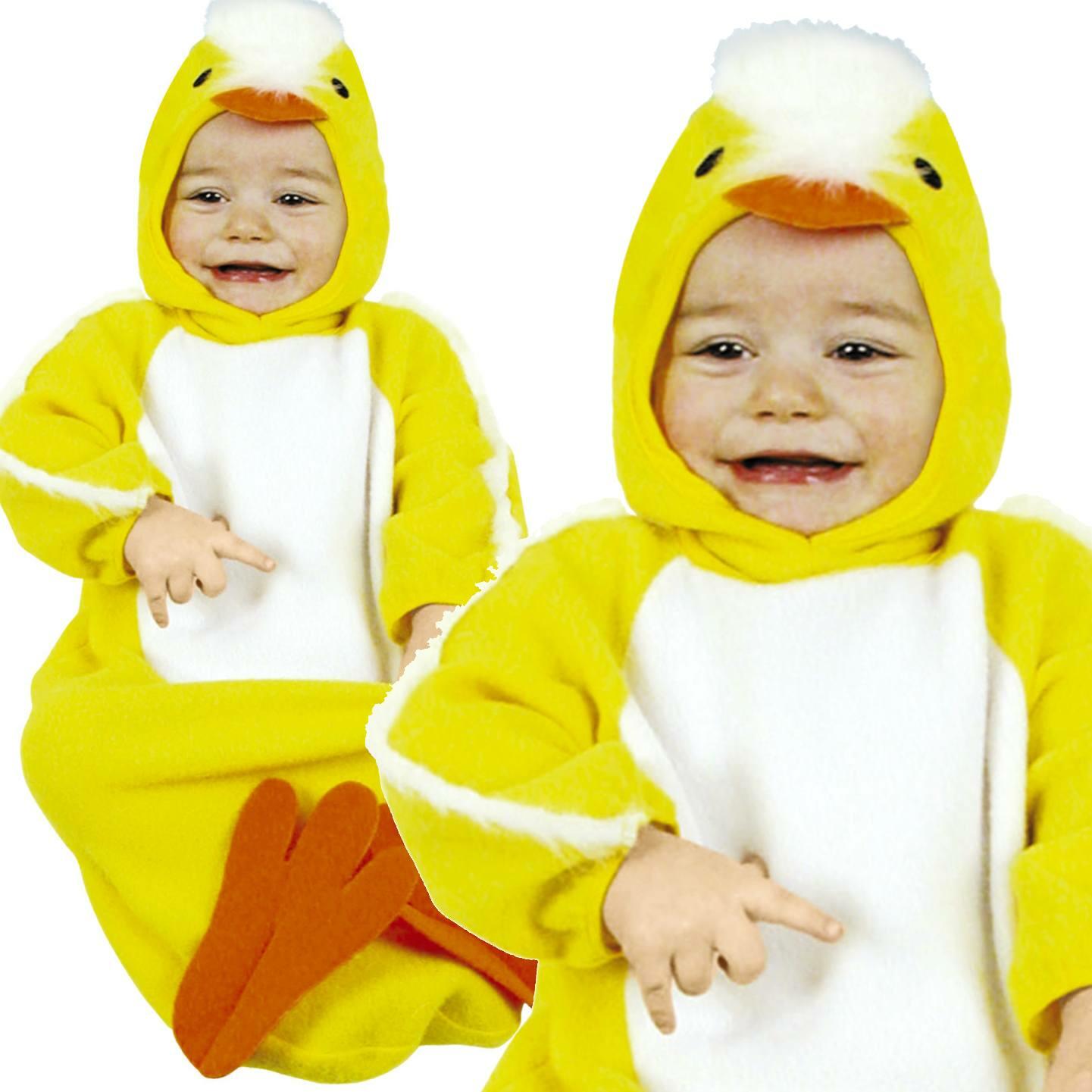 Springtime Chick Baby Bunting by Widmann 3592C available here at Karnival Costumes online party shop