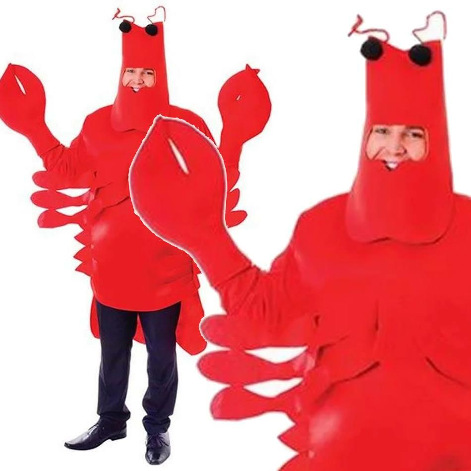 Adult Lobster Fancy Dress Costume By Bristol Novelties Ac926 Karnival
