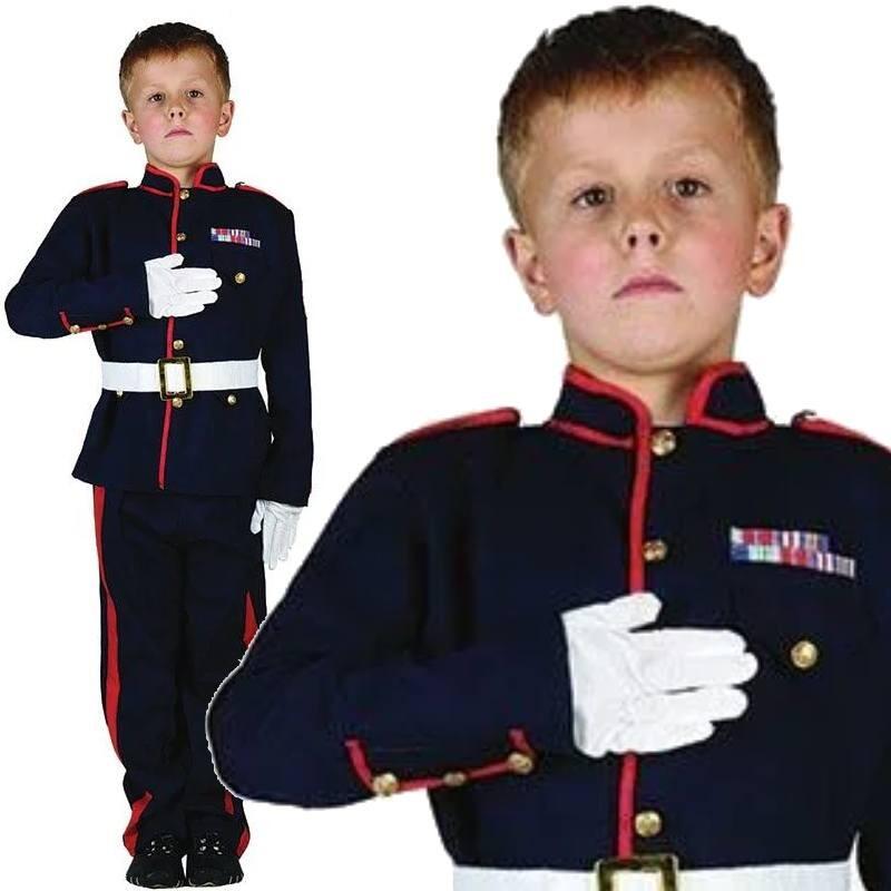 Soldier Ceremonial Childrens Costume