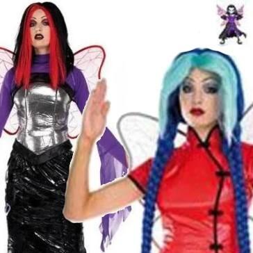 Rock Hard Fairies fancy dress costumes for teenage girls. Selection of feisty fancy dress for girls available here at Karnival Costumes online party shop