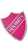 Hen Party Enamel Pin Badge by Bristol Novelties BA520 avalable here at Karnival Costumes online party shop