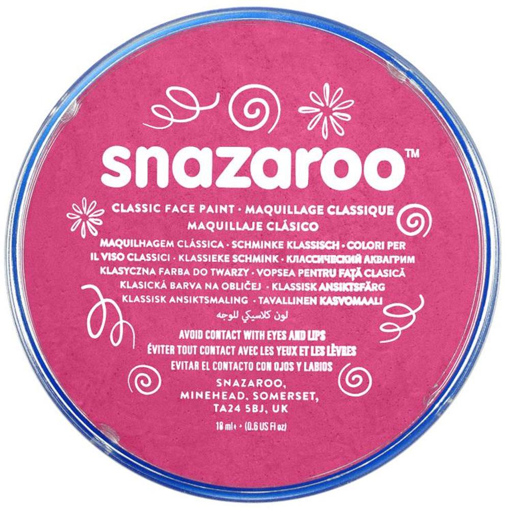 Snazaroo Fushia Pink Face and Body Paint 18ml 1118599 available here at Karnival Costumes online party shop