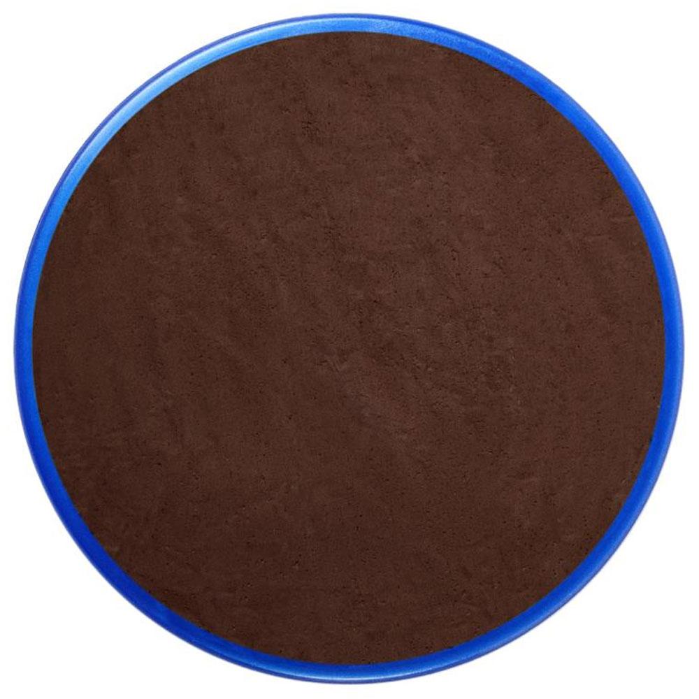 Snazaroo Dark Brown Face and Body Paint 18ml 1118999 available here at Karnival Costumes online party shop