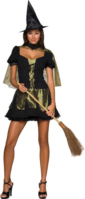 Wizard of Oz Wicked Witch Club Wear Fancy Dress Costume  available here at Karnival Costumes online party shop