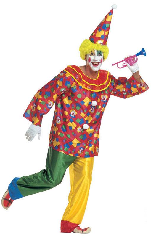 Adult's Funny Clown Plus Size Costume by Widmann 3158X available here at Karnival Costumes online party shop