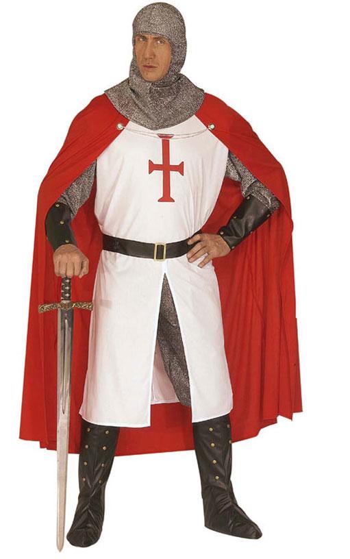 Crusader Knight Gent's Costume by Widmann 4449A available here at Karnival Costumes online party shop