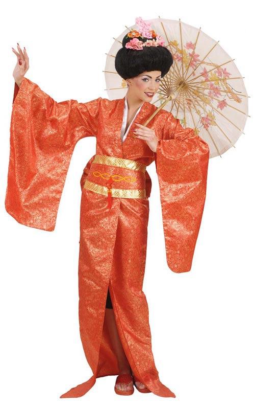 Deluxe Geisha Fancy Dress Costume for women by Widmann 9057 available here at Karnival Costumes online party shop