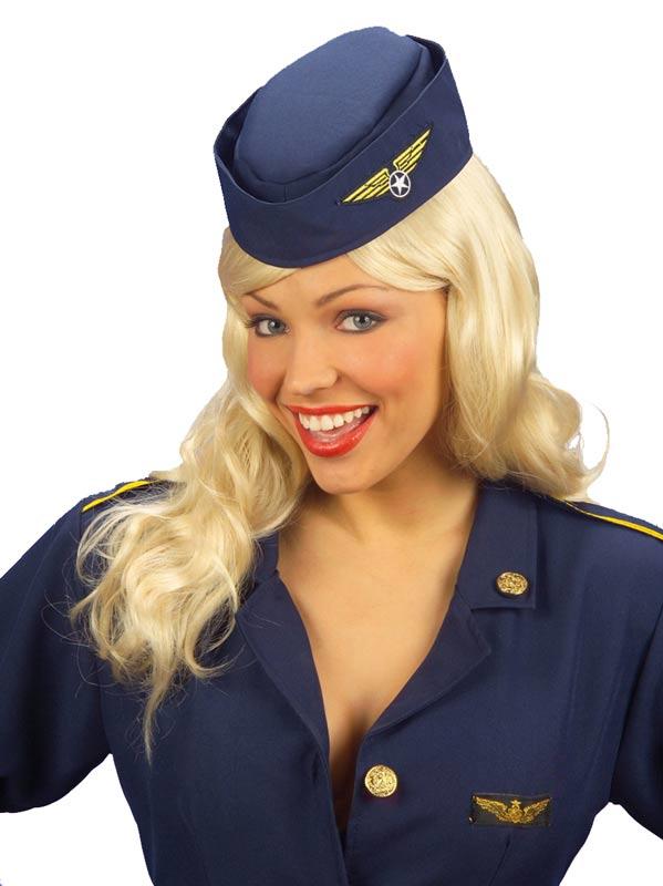 Flight Attendant Hat / Flight Stewardess Cap