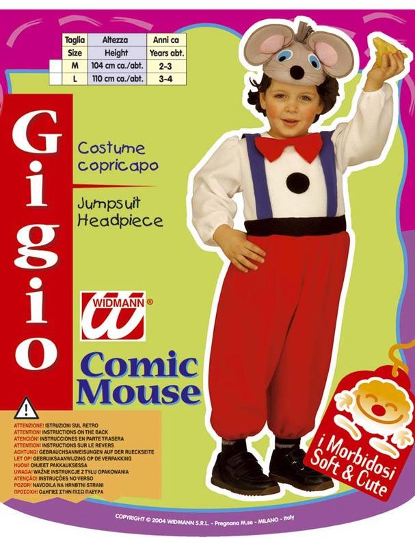 Comic Mouse Toddler's Fancy Dress Costume