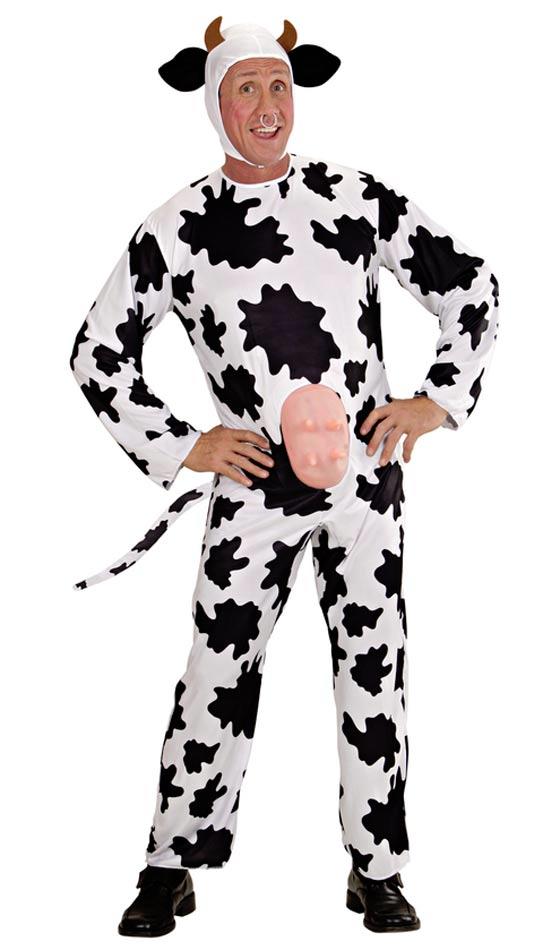 Comical Cow Costume for Adults by Widmann 3521M availabl ehere at Karnival Costumes online party shop