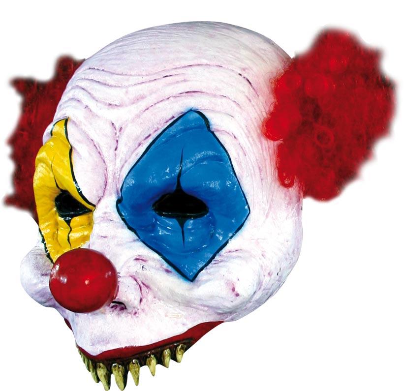 Gus Horror Clown Mask by Ghoulish Productions 26162 availabl ehere at Karnival Costumes online Halloween party shop