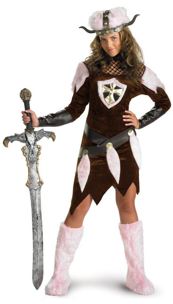 Barbarian Babe Teenager's Fancy Dress Costume