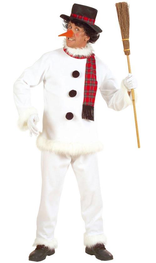Snowman Unisex Fancy Dress Costume by Widmann 5782 available here at Karnival Costumes online party shop
