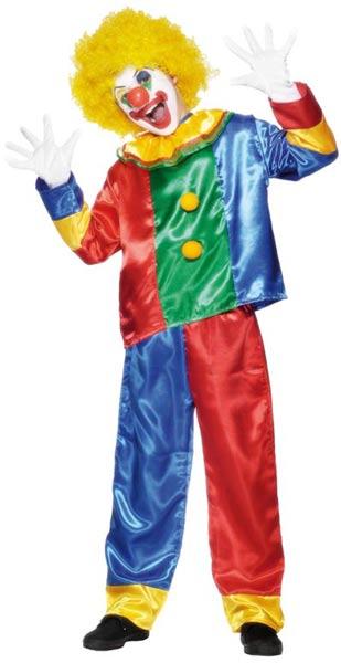 Boy Clown Fancy Dress Costume
