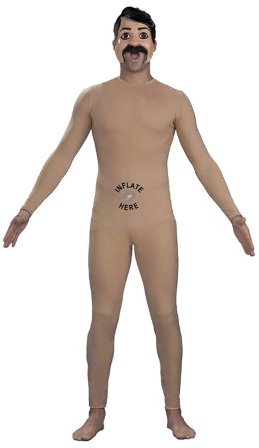 Inflatable Man / Male Blow Up Doll Fancy Dress Costume