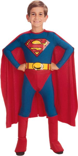 Classic Superman Costume - Superhero Costumes for Children