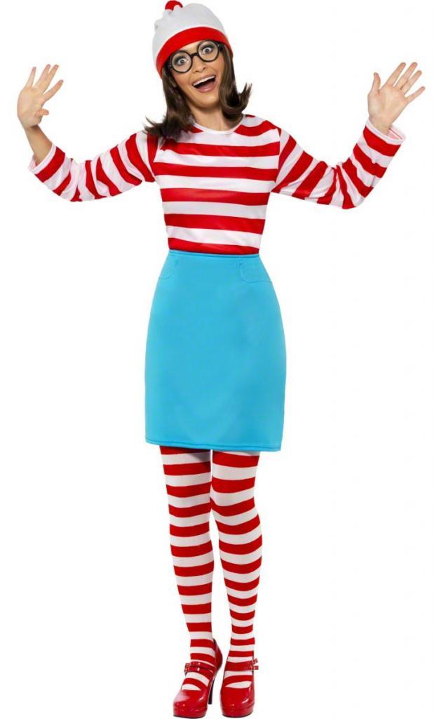 Womens Wheres Wally costume - Adult Costumes - Wheres Waldo