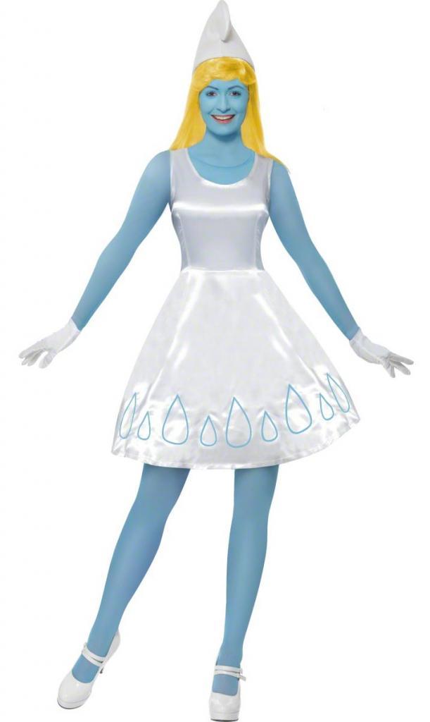 Deluxe Smurfette Costume - Smurf Costumes