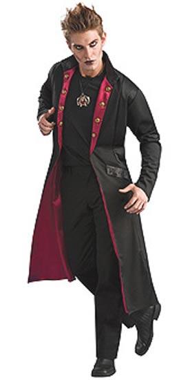 Deluxe Vampire Coat Costume - Adult Halloween Costumes