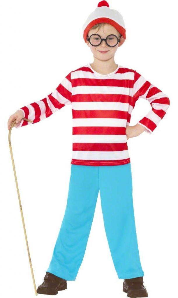 Where's Wally Costume by Smiffy 39971 available from our Childrens Bookweek Fancy Dress here at Karnival Costumes online party shop
