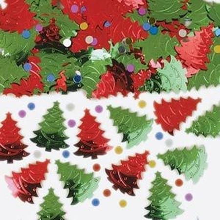 Christmas Tree Confetti Mix by Amscan 37911 available here at Karnival Costumes online Christmas party shop