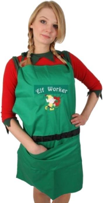 Elf Apron - 'Elf Worker Costume Accessory