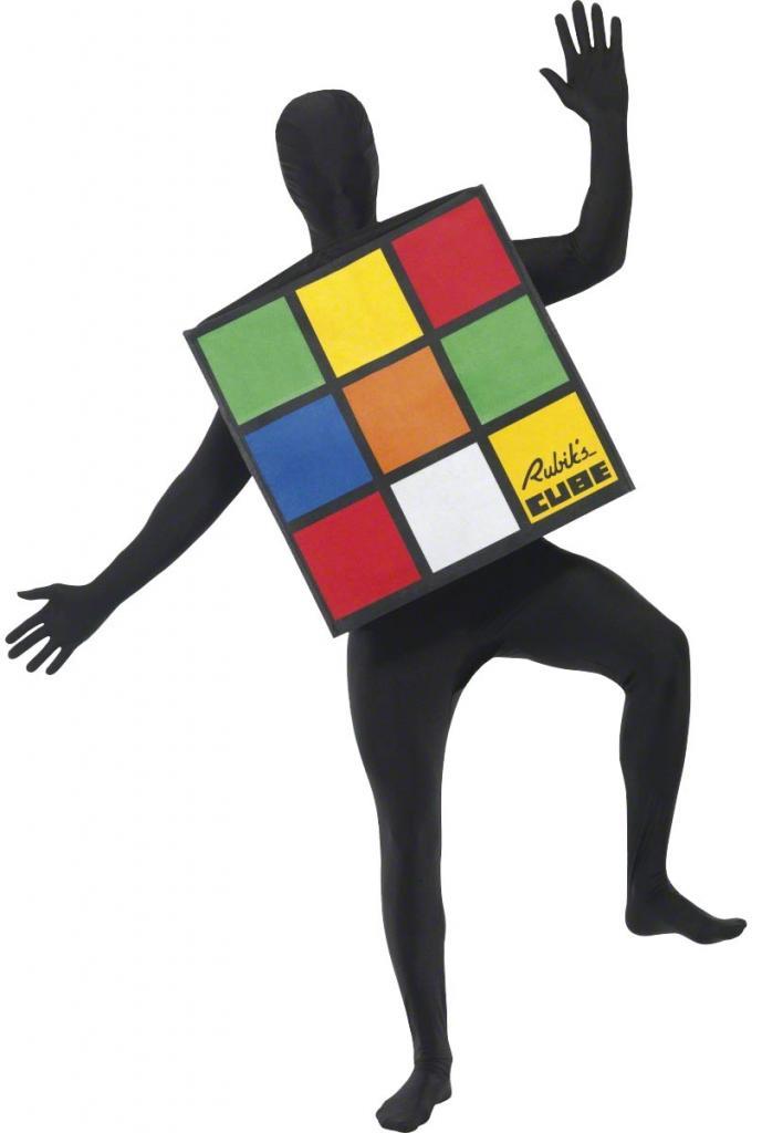 Rubik's Cube Unisex Costume - Funny Adult Costumes