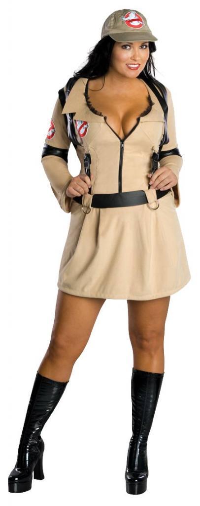 Full Cut Secret Wishes Ghostbuster costume for women by Rubies 17593 fully licensed and available here at Karnival Costumes online party shop