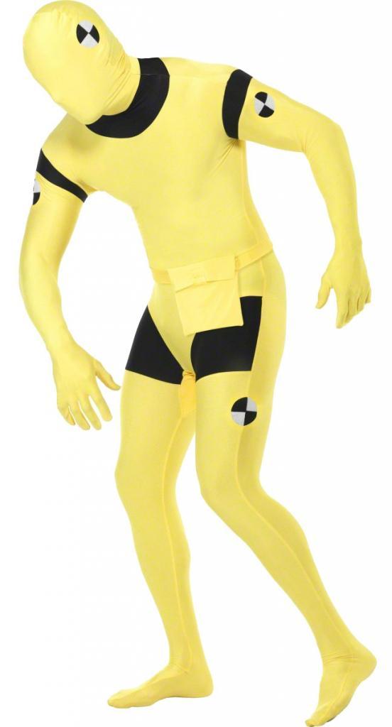 Crash Test Dummy Costume - Mens Bodysuit