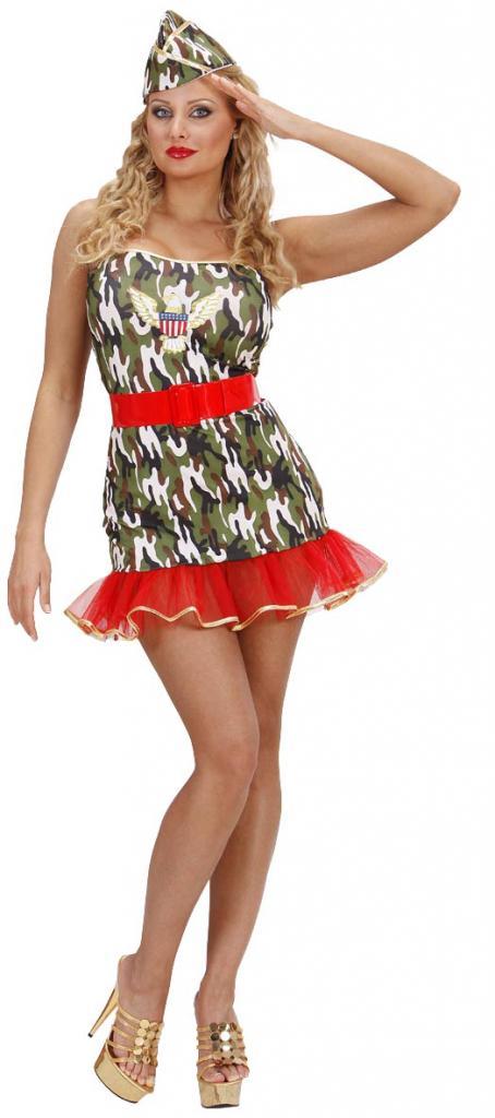Dreamgirlz Army Girl Costume - Adult Military Costumes