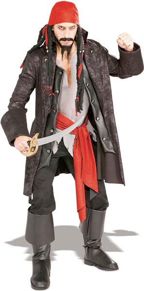 Captain Cutthroat Pirate Costume - Pirates Fancy Dress