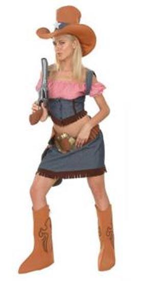 Comic Cowgirl Costume - Funny Fancy Dress | Karnival Costumes