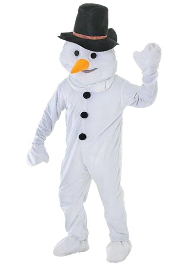 Adults Snowman Costume by Bristol Novelties AC339 available from a collection of adults Christmas fancy dress at Karnival Costumes online party shop