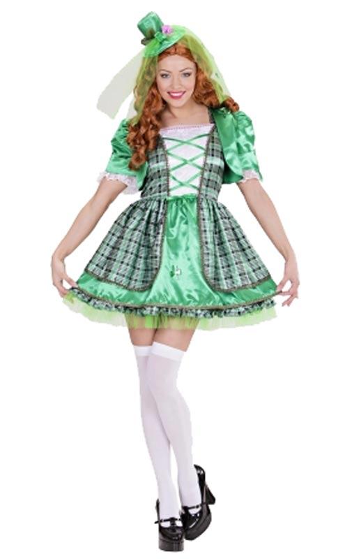 Irish Girl Fancy Dress Costume for St Patrick's Day from a collection at Karnival Costumes www.karnival-house.co.uk your dress up specialists for St Patricks Day