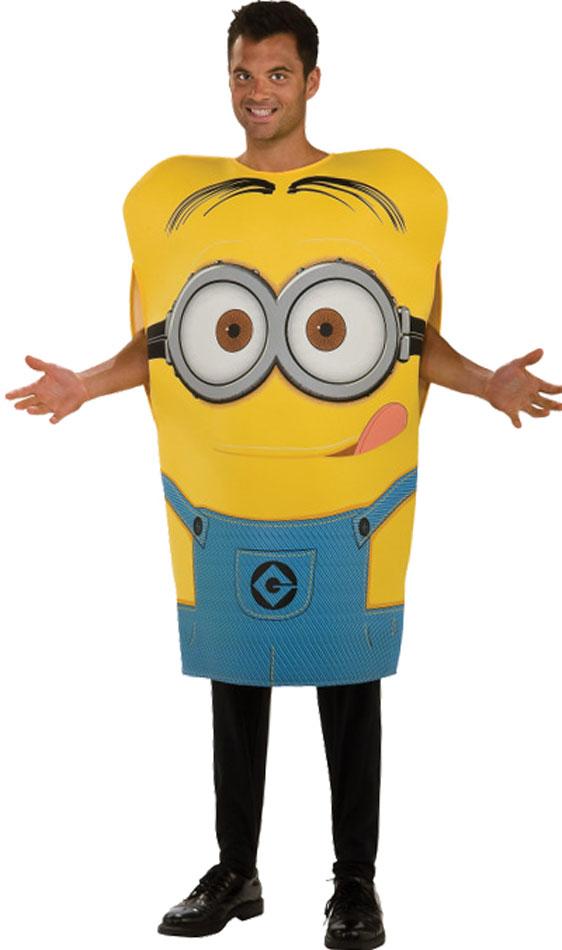 Despicable ME2 Minion Dave fancy Dress Costume for Adults from Karnival Costumes