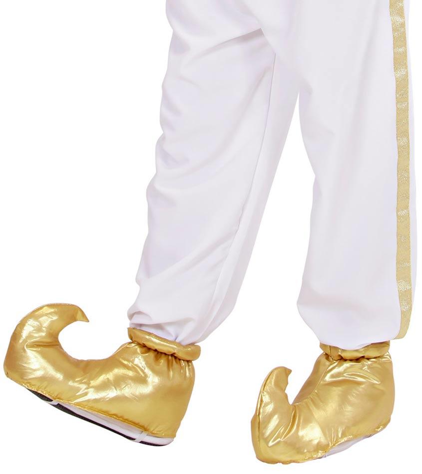 Glod Arabian Shoe Covers by Widmann 9563S from Karnival Costumes online party shop