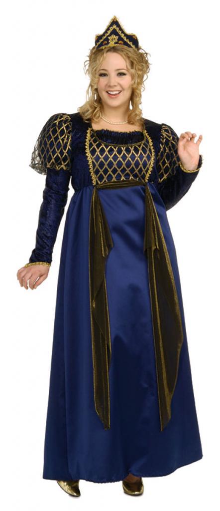 Plus Size Renaissance Queen costume for women by Rubies 17483 available from a collection of historical fancy dress here at Karnival Costumes online party shop