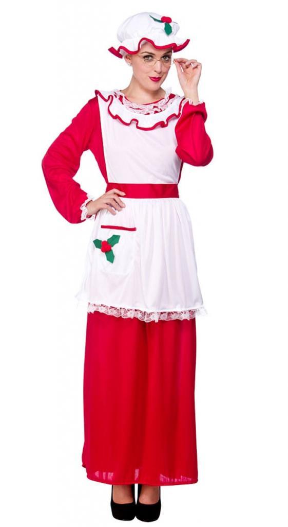 Adult Mrs Santa Claus Fancy Dress Costume by Wicked XM-4526 from Karnival Costumes online Christmas party shop