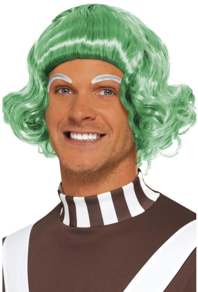 Candy Man Wig Oompa Loompa Costume Accessory Wig by Smiffy 42790 available here at Karnival Costumes online party shop