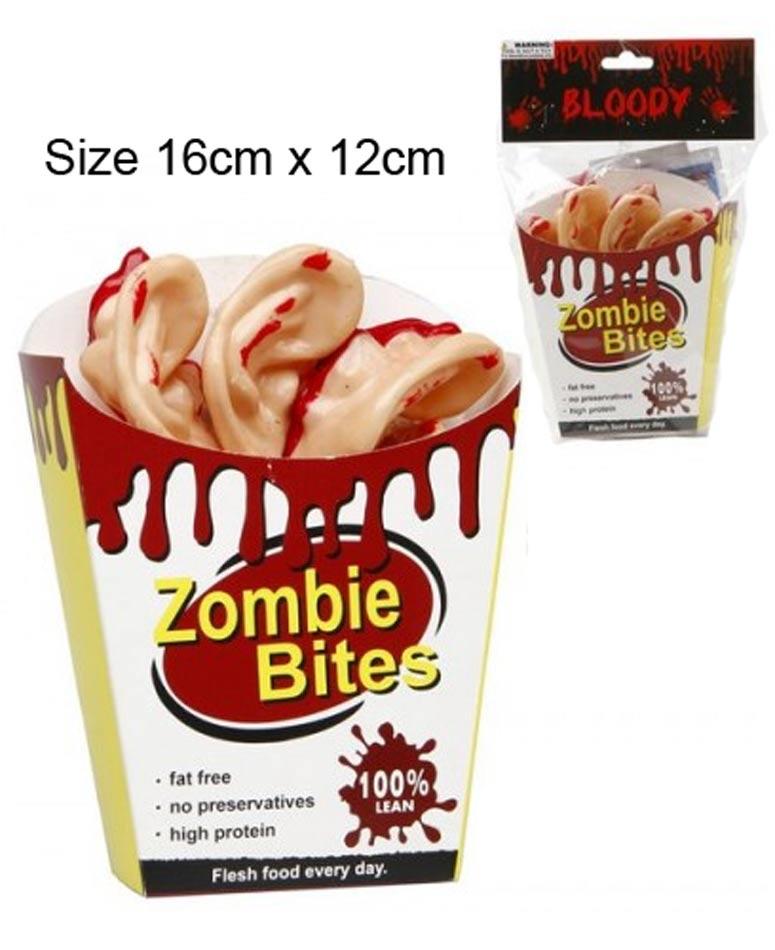 Halloween Prop Cone of Bloody Ears by Atosa 25940 and available from Karnival Costumes