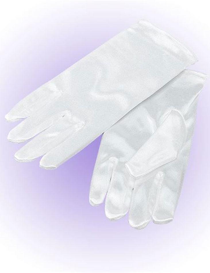 Children's Unisex White Gloves by Bristol Novelties BA700 available from Karnival Costumes