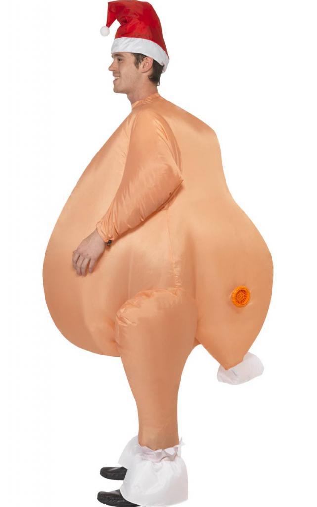 Inflatable Christmas Turkey Costume 32769 from Karnival Costumes