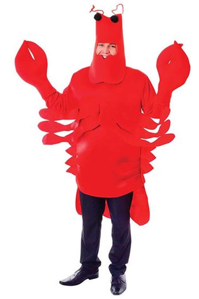 Lobster Costume for Adults by Bristol Novelties AC926 and available from Karnival Costumes