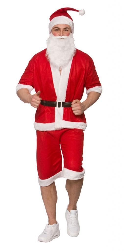 Holiday Santa Claus Costume or Sporting Santa by Wicked XM-4597 and available in one-size from Karnival Costumes